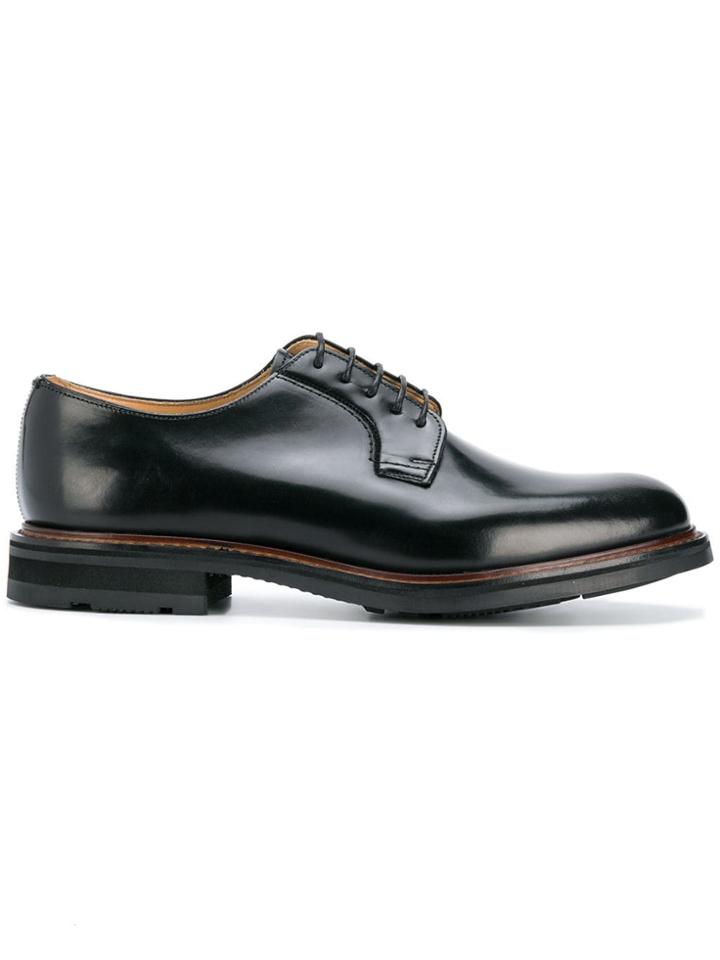 Church's Woodbridge Derby Shoes - Black
