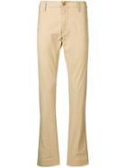 Hand Picked Slim Fit Trousers - Neutrals