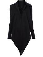 Gareth Pugh Open Fron Cardigan, Women's, Size: Medium, Black, Virgin Wool