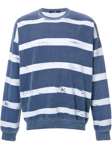Hl Heddie Lovu Striped Sweatshirt - Blue