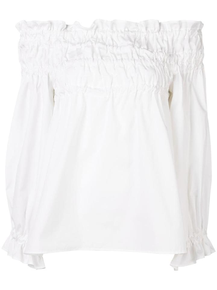 Simonetta Ravizza Yasmin Off Shoulder Top - White