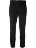 Vince - Front Seam Leggings - Women - Cotton/nylon/spandex/elastane - L, Black, Cotton/nylon/spandex/elastane