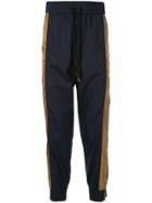 No21 Side Stripe Track Pants - Blue