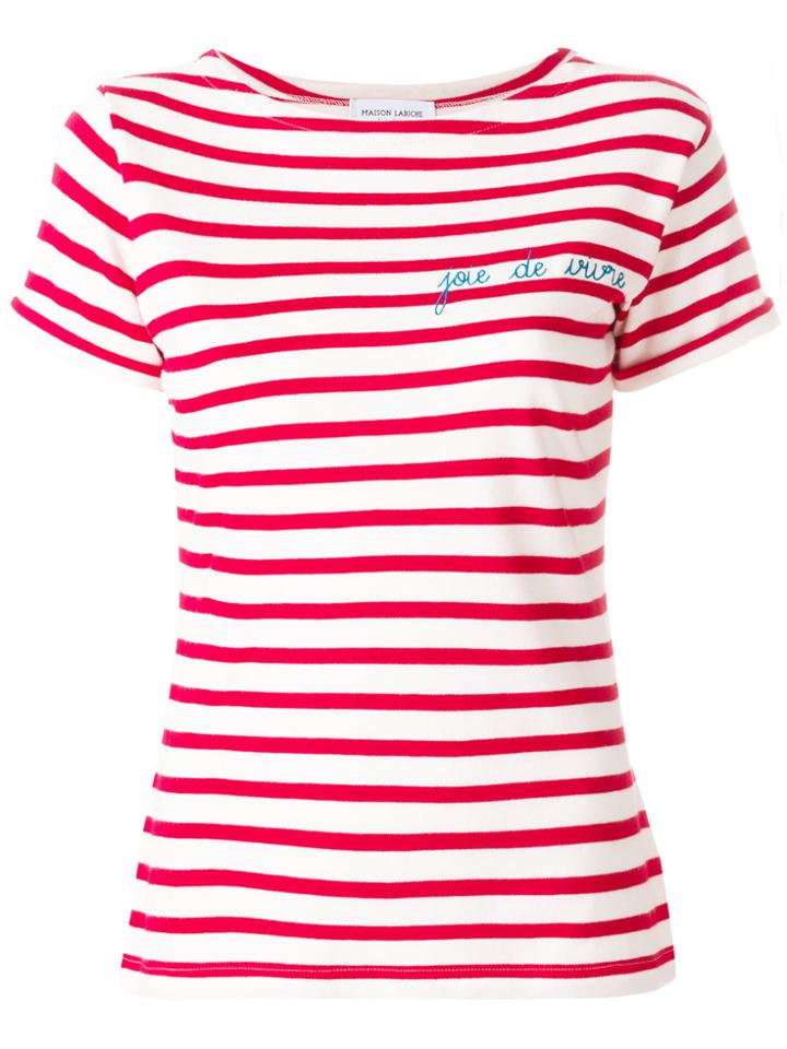 Maison Labiche Joie De Vivre T-shirt - Red