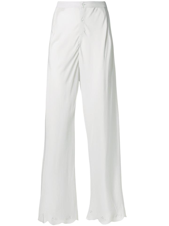 Erika Cavallini Flared Trousers - Grey