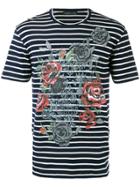Etro Striped T-shirt - Blue