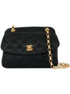 Chanel Pre-owned Chain Shoulder Bag - Black