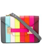 Sophie Hulme - Striped Crossbody Bag - Women - Leather - One Size, Women's, Leather
