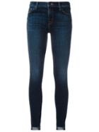 J Brand Step Hem Skinny Jeans, Women's, Size: 29, Blue, Cotton/polyurethane