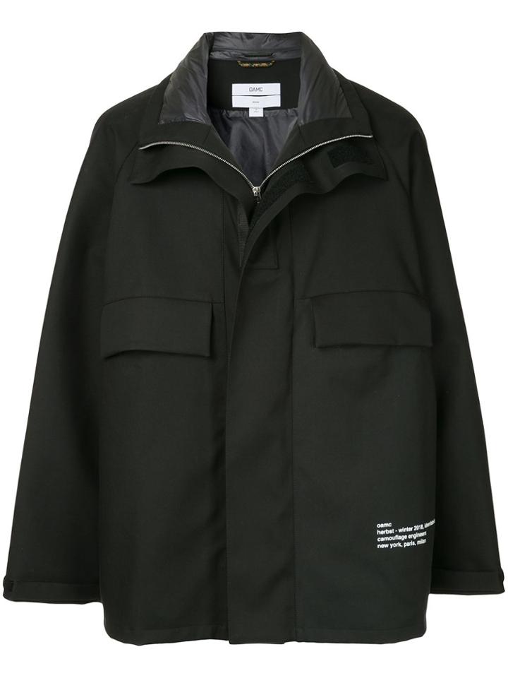 Oamc Ism Oversized Jacket - Blue