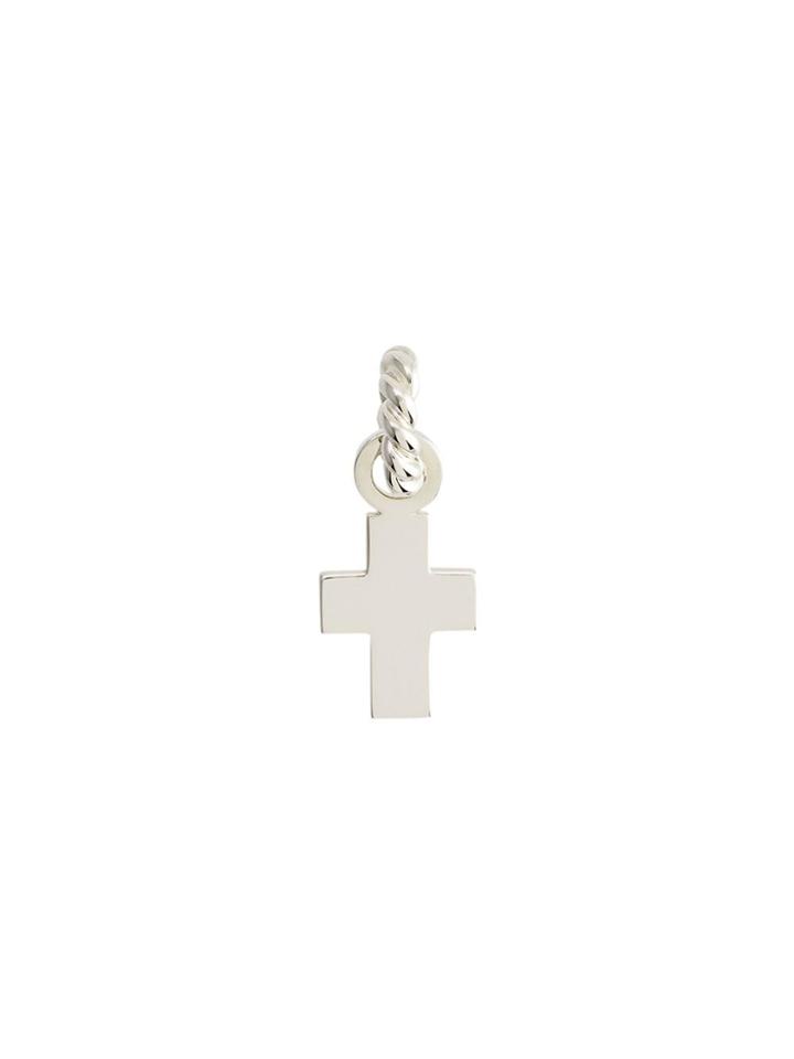 Isabel Lennse Small Cross Pendant - Silver