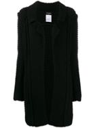 Chanel Pre-owned 2009's Knitted Cardi Coat - Black