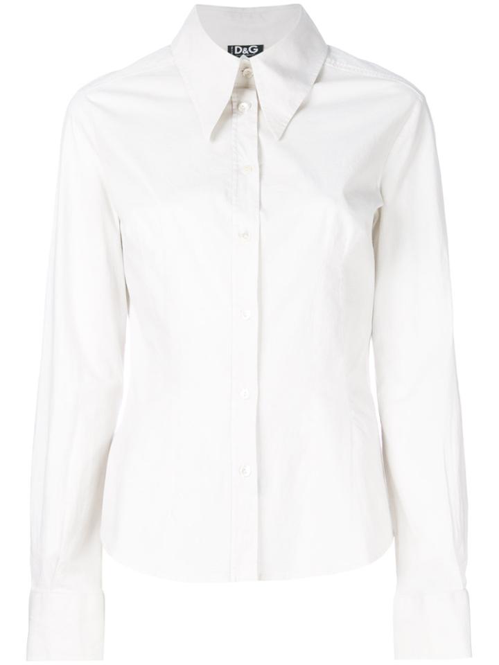 Dolce & Gabbana Vintage Pointed Collar Slim Shirt - Unavailable