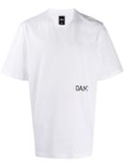 Oamc Contrast Logo T-shirt - White