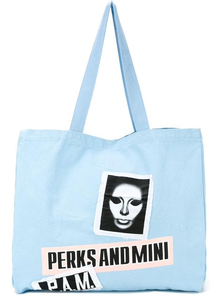 Pam Perks And Mini 'banner' Tote Bag