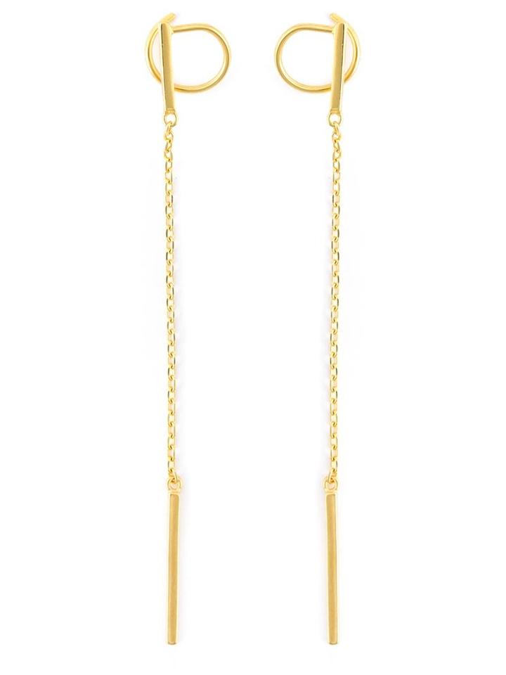 Maria Black 'serra Twirl' Earrings, Women's, Metallic