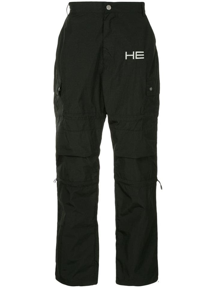 Heliot Emil Functional Cargo Pants - Black
