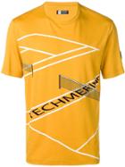 Z Zegna Techmerino Tennis Print T-shirt - Yellow