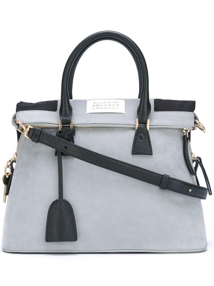 Maison Margiela Small '5ac' Tote Bag - Blue