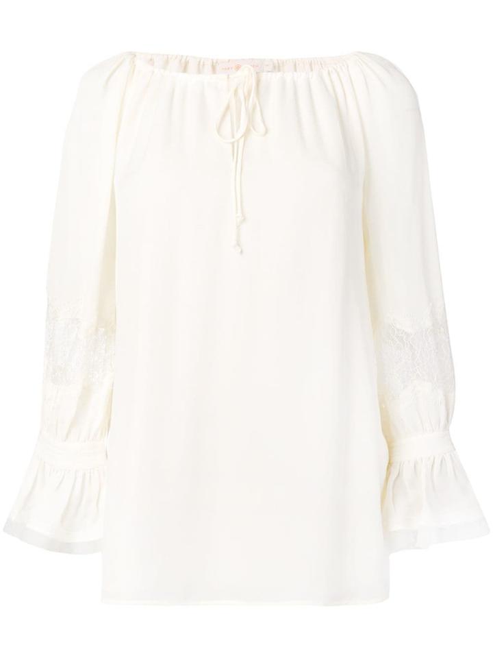 Tory Burch Lightweight Blouse - Nude & Neutrals
