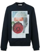 Cédric Charlier Photos Print Sweatshirt - Blue