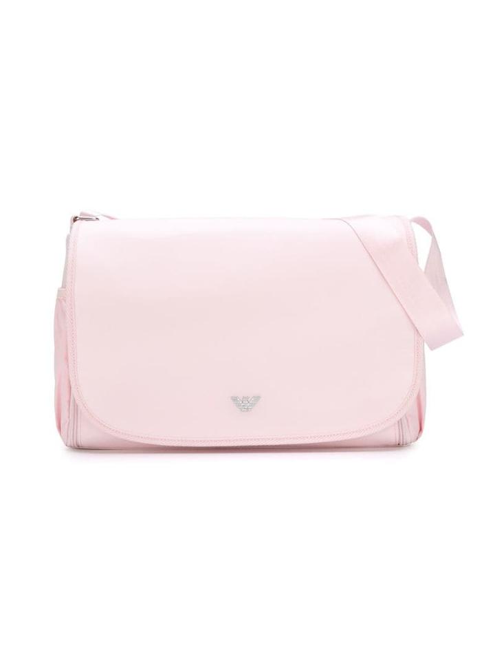 Emporio Armani Kids Flap Changing Bag - Pink