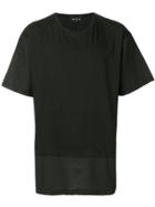 Andrea Ya'aqov Tiered Oversized T-shirt - Black
