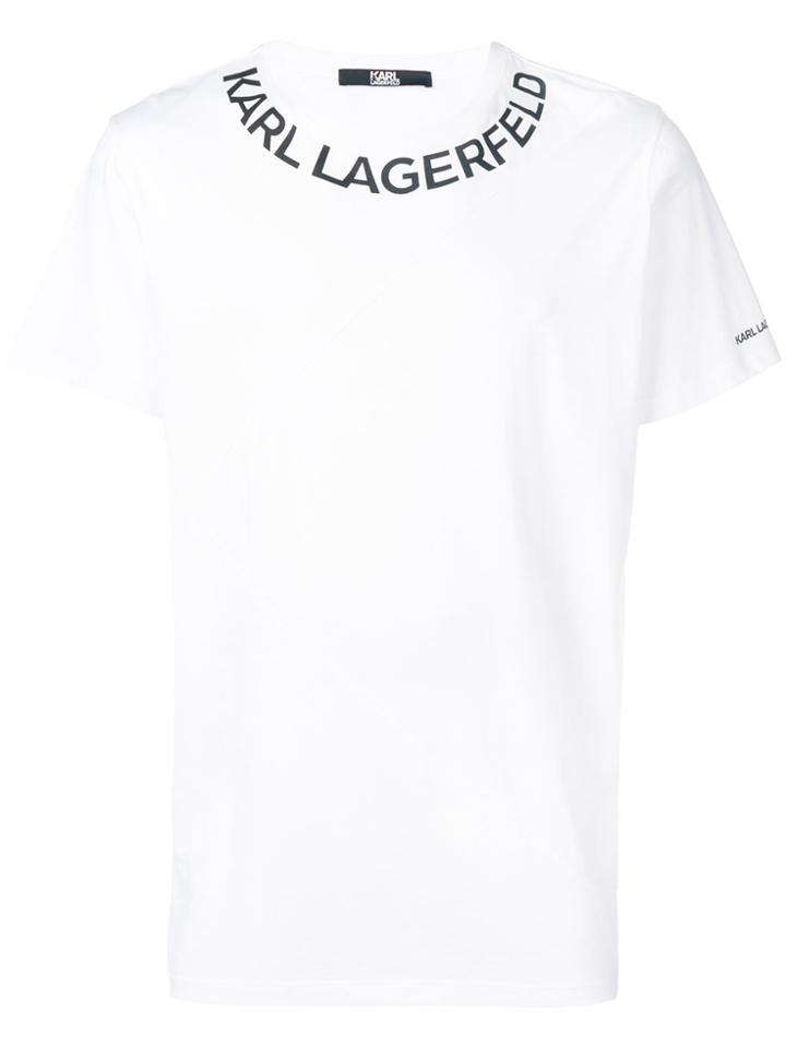 Karl Lagerfeld Kl Logo T-shirt - Unavailable