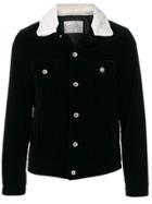 Route Des Garden Shearling Collar Jacket - Black