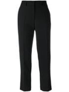 Pleated Trousers - Women - Cotton/linen/flax/polyamide/viscose - 36, Black, Cotton/linen/flax/polyamide/viscose, Christian Wijnants