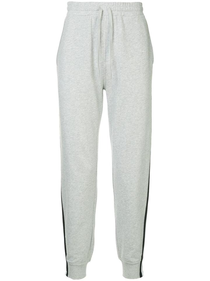 The Upside Side Stripe Track Trousers - Grey