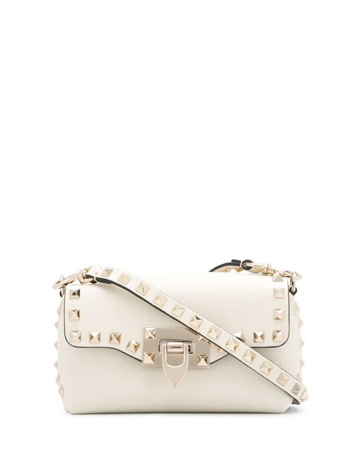 Valentino Valentino Garavani Mini Rockstud Crossbody Bag - Neutrals