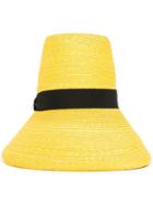 Dsquared2 Bucket Hat, Women's, Yellow/orange, Straw