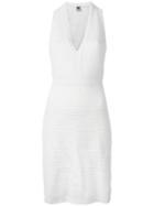 Knitted Mini Dress, Women's, Size: 40, White, Viscose/polyester/polyamide/polyester, M Missoni