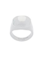 Maison Margiela Embellished Ring - White