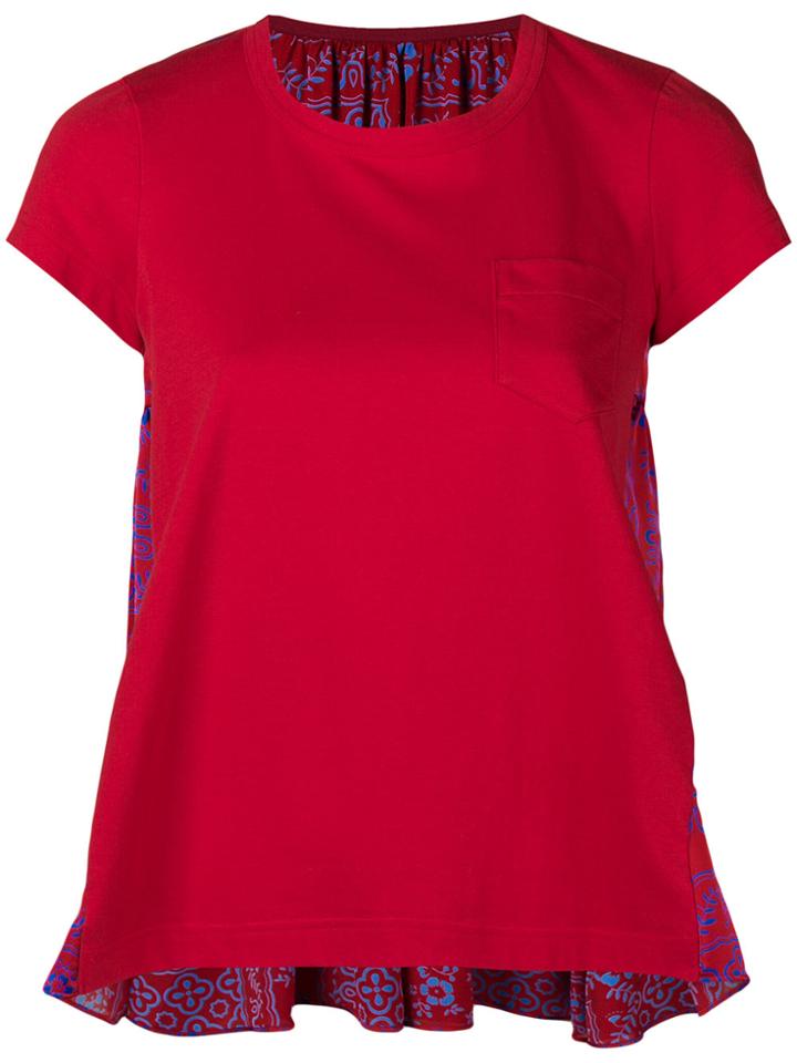 Sacai Flared T-shirt