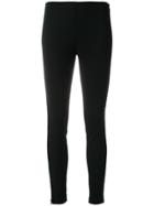 Polo Ralph Lauren Zip Detail Skinny Trousers - Black