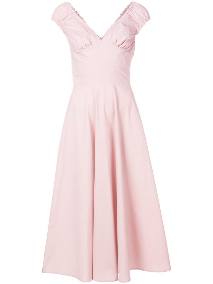 Ermanno Scervino Poplin Dress - Pink & Purple