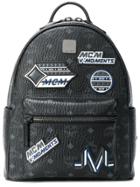 Mcm Stark Backpack - Black