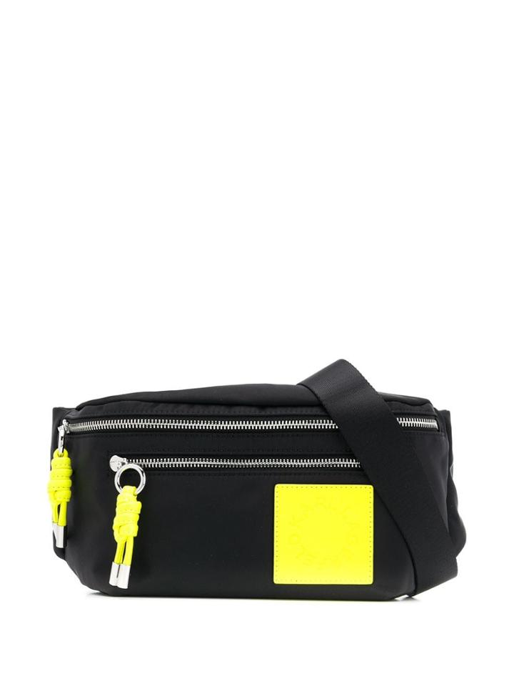 Karl Lagerfeld Two Tone Belt Bag - Black