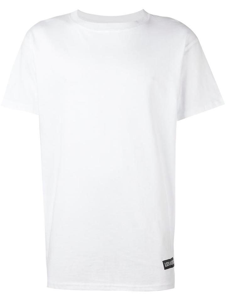 Les (art)ists Tisci Camouflage T-shirt, Men's, Size: Xs, White, Cotton