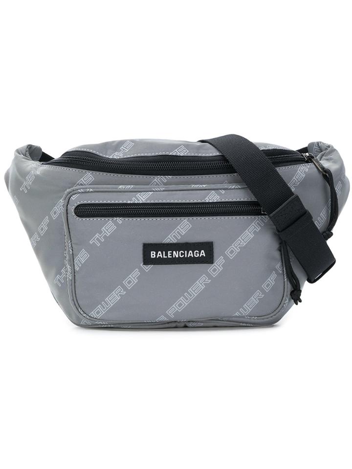 Balenciaga Explorer Belt Pack - Grey