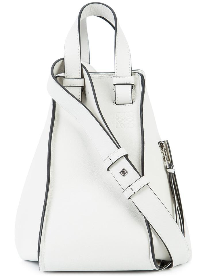 Loewe - 'hammock' Bag - Women - Leather - One Size, White, Leather