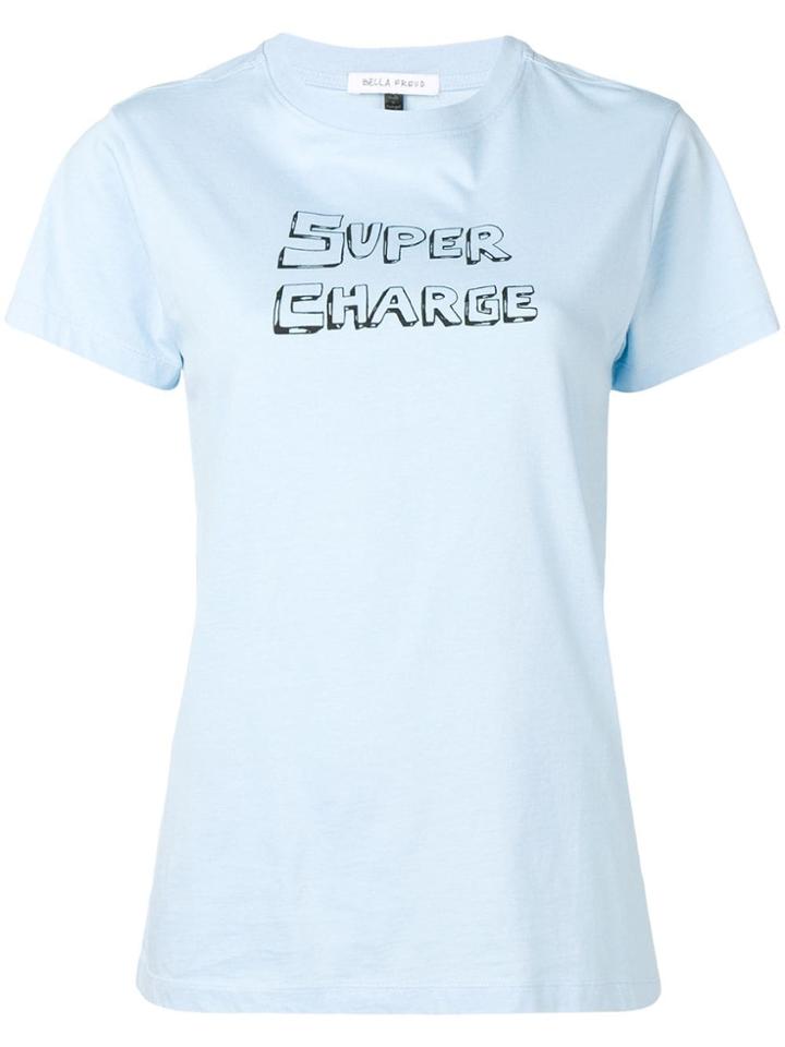 Bella Freud Super Charge T-shirt - Blue