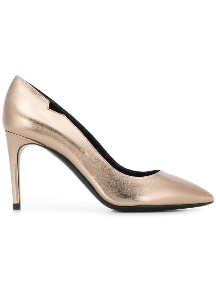 Pollini Party Pumps - Metallic