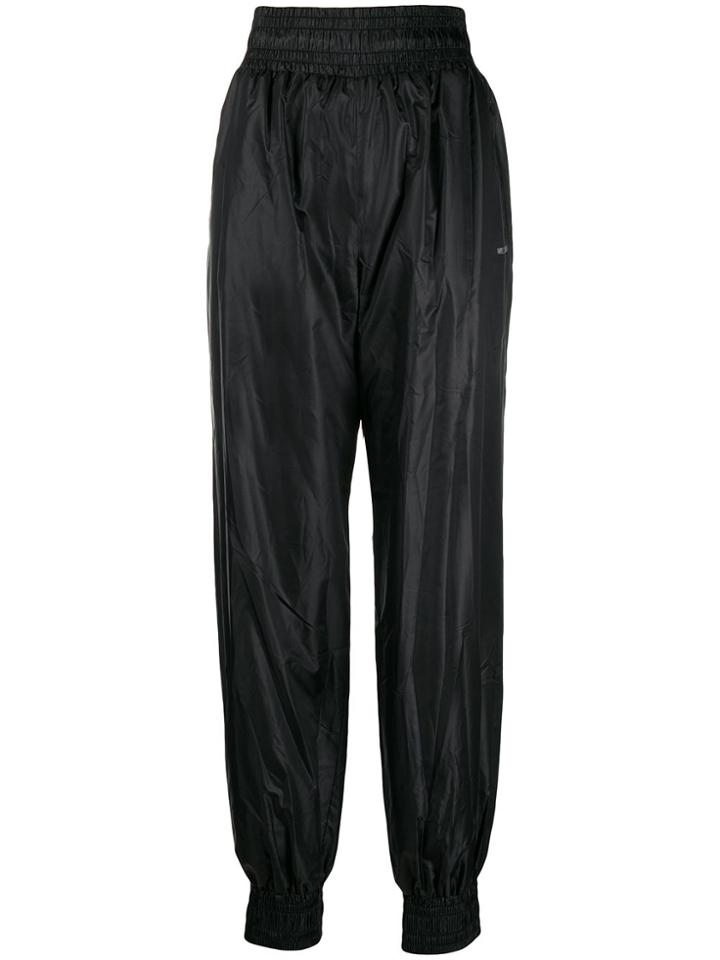 We11done High-waist Track Trousers - Black
