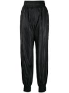 We11done High-waist Track Trousers - Black