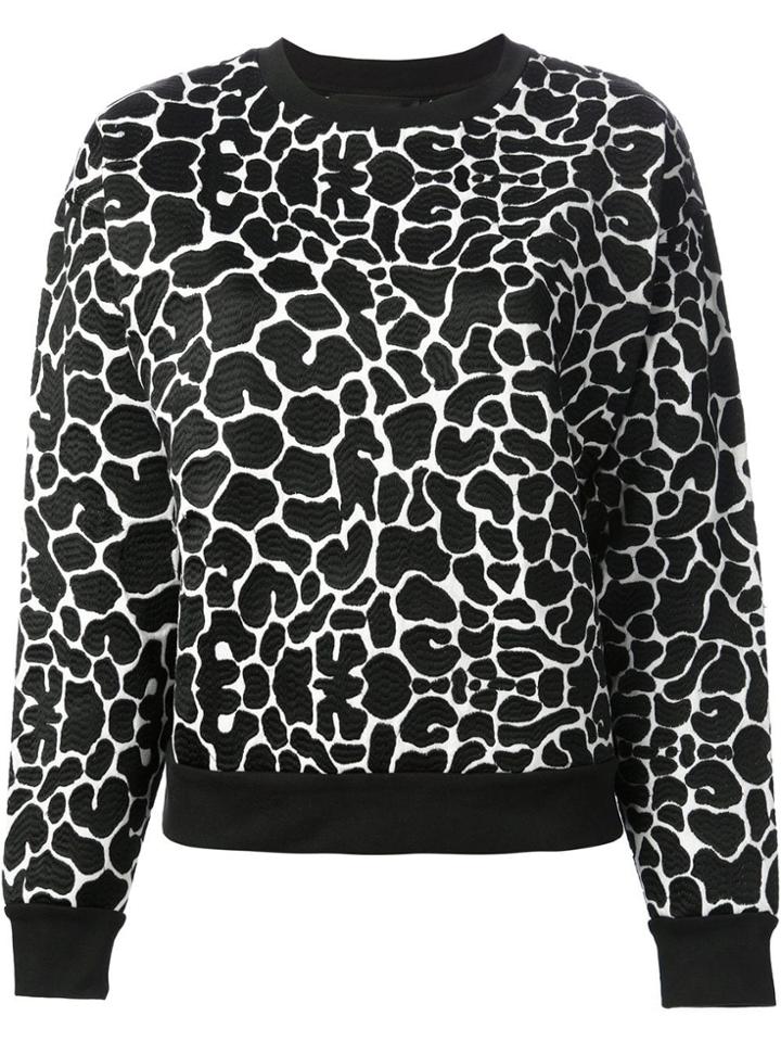 Stine Goya 'gira' Embroidered Sweatshirt - Black