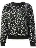 Stine Goya 'gira' Embroidered Sweatshirt - Black