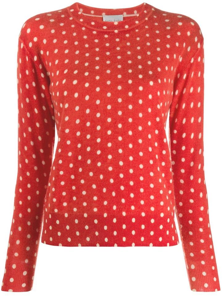 Forte Forte Polka Dot Jumper - Red